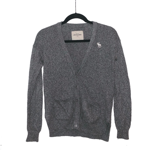 kids silver cardigan